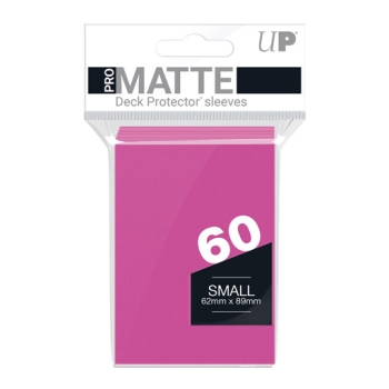 Ultra-Pro-60-Small-Matte-Deck-Protector-Sleeves-Hot-Pink